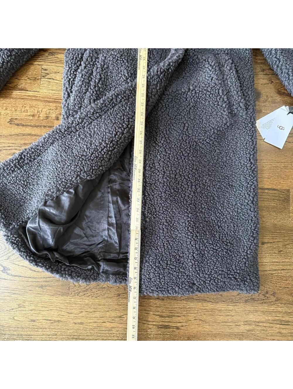🖤 ugg teddy coat long sherpa jacket S NWT luxury cozy - Picture 4 of 8